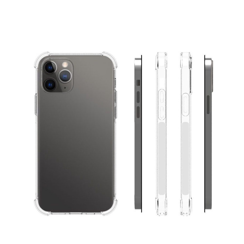 Для Apple Iphone 12 Про Макс 6,7-дюймовый Ударопрочный Противоскользящие ТПУ Телефон Случае-5
