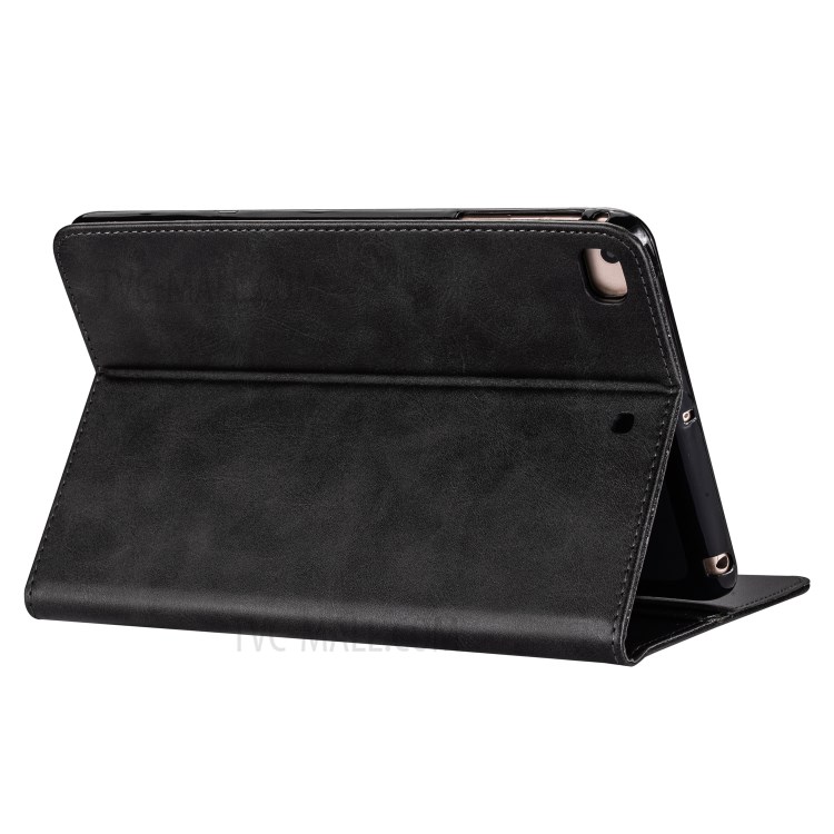 Zipper Pocket with Wallet Leather Tablet Protective Cover for iPad mini (2019) 7.9 inch/4/3/2/1 - Black-6