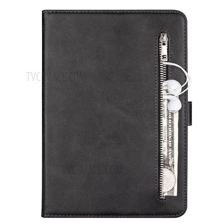 Zipper Pocket Wallet Stand Leather Tablet Protective Case Cover for iPad Pro 11-inch (2018)/iPad Pro 11-inch (2020) - Black-3