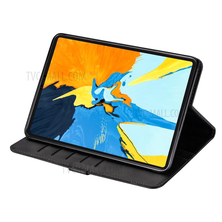 Zipper Pocket Wallet Stand Leather Tablet Protective Case Cover for iPad Pro 11-inch (2018)/iPad Pro 11-inch (2020) - Black-5