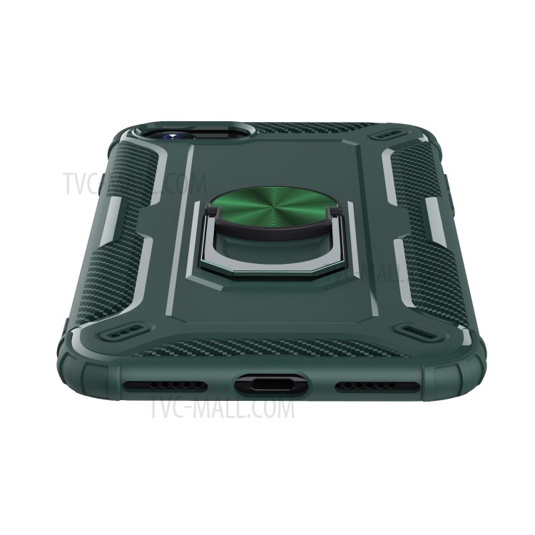 Kickstand Finger Ring TPU Case for iPhone 7/8/SE (2nd Generation) - Green-3