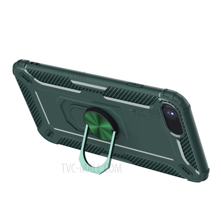 Kickstand Finger Ring TPU Case for iPhone 7/8/SE (2nd Generation) - Green-4