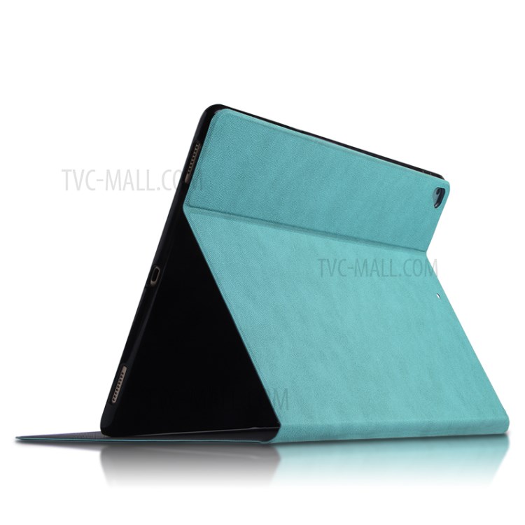 Ultra-thin Deer Pattern PU Leather + PC Tablet Protective Cover for iPad Pro 12.9-inch (2015)/iPad Pro 12.9 (2017) - Blue-3