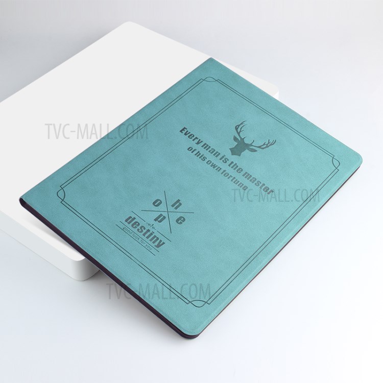 Ultra-thin Deer Pattern PU Leather + PC Tablet Protective Cover for iPad Pro 12.9-inch (2015)/iPad Pro 12.9 (2017) - Blue-6