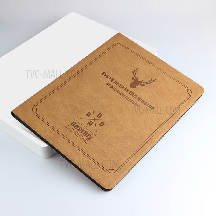 Ultra-thin Deer Pattern PU Leather + PC Tablet Protective Cover for iPad Pro 12.9-inch (2015)/iPad Pro 12.9 (2017) - Brown-6
