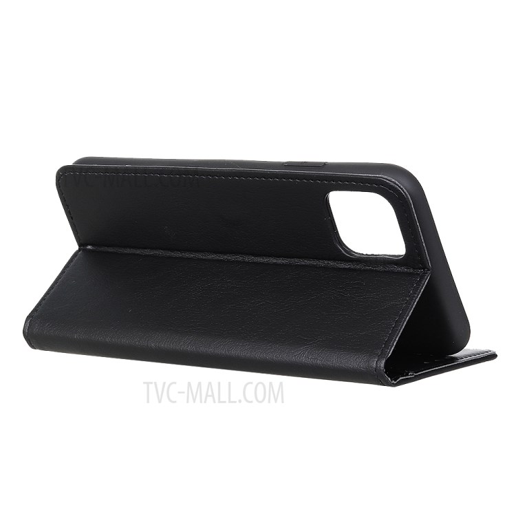 Pele De Couro Shell Única Lichia Para Iphone 12 Max / 12 Pro 6.1 Polegadas - Preto-7