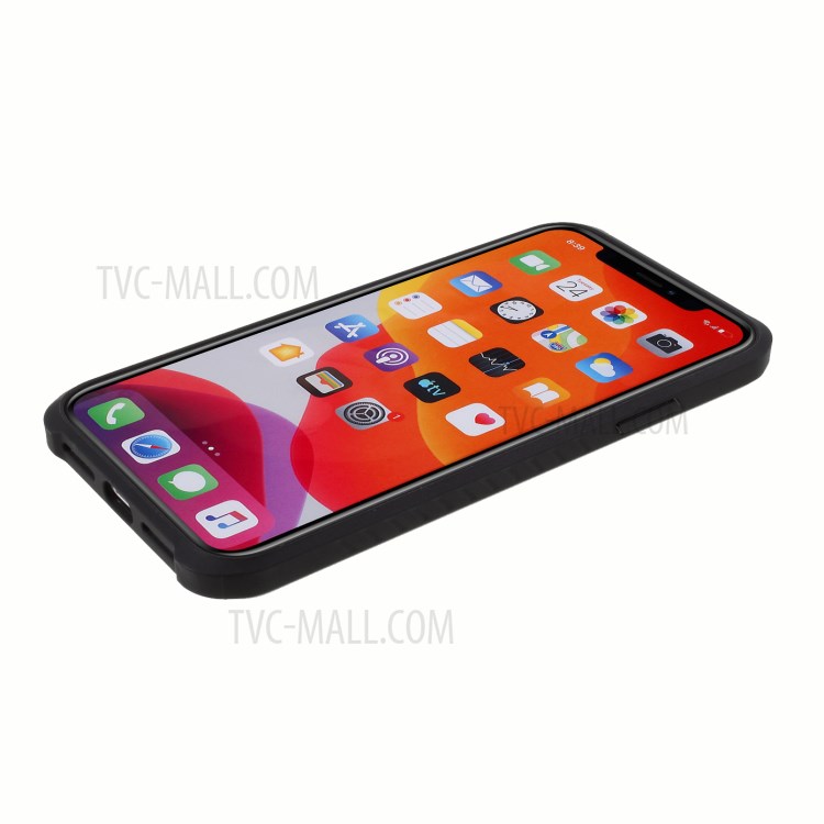 DIVI Tempered Glass + TPU Hybrid Case for iPhone 11 6.1 inch - Black-7
