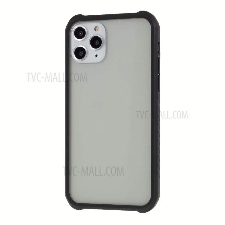 DIVI Tempered Glass + TPU Combo Case for iPhone 11 Pro Max 6.5 inch - Black-2