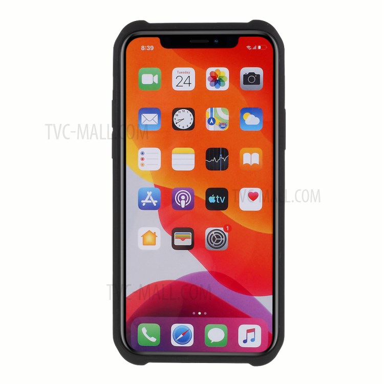 DIVI Tempered Glass + TPU Combo Case for iPhone 11 Pro Max 6.5 inch - Black-3