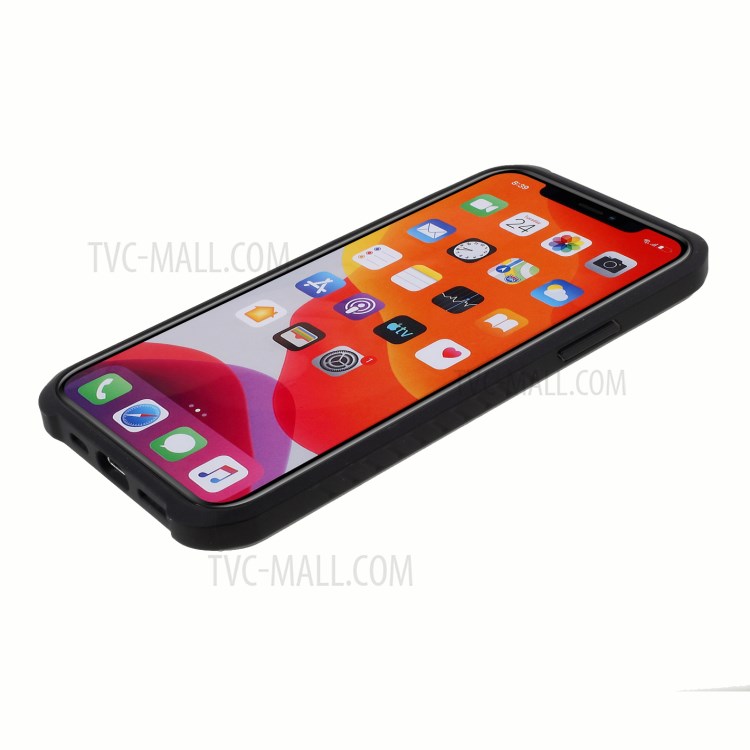 DIVI Tempered Glass + TPU Combo Case for iPhone 11 Pro Max 6.5 inch - Black-7