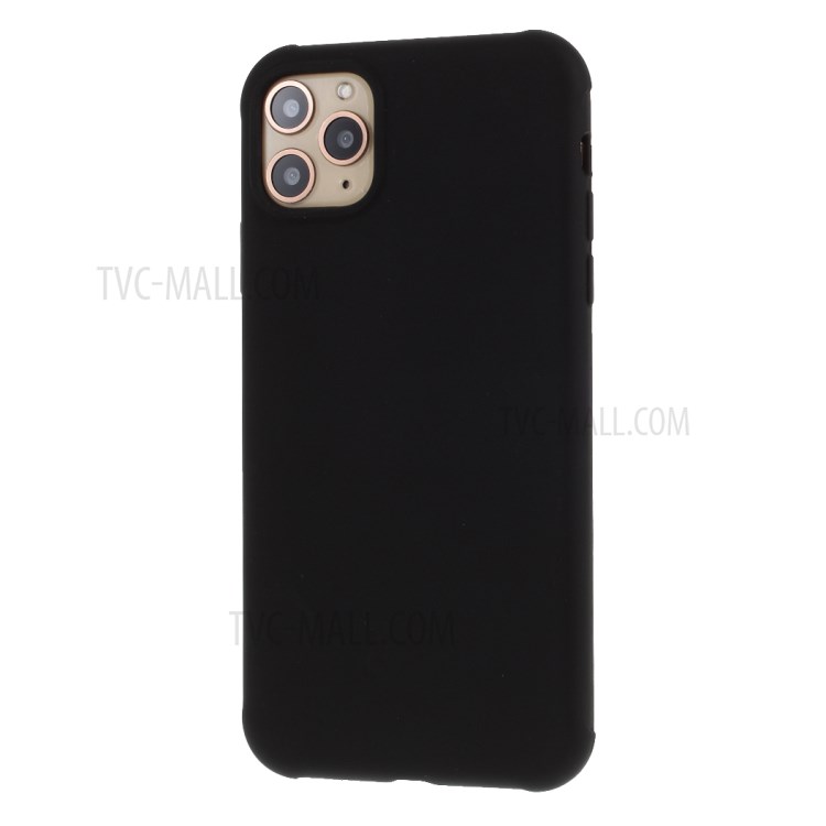 DIVI Shockproof Liquid Silicone Case Shell for iPhone 11 Pro Max 6.5 inch - Black-2