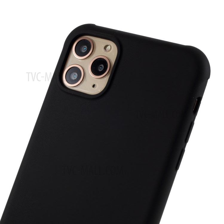 DIVI Shockproof Liquid Silicone Case Shell for iPhone 11 Pro Max 6.5 inch - Black-4
