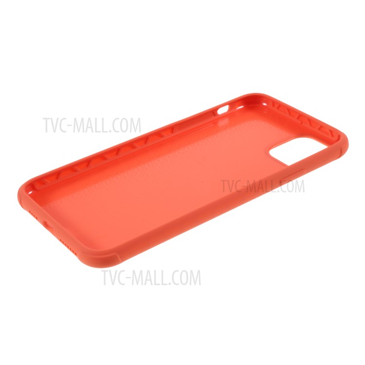 DIVI Shockproof Liquid Silicone Case Shell for iPhone 11 Pro Max 6.5 inch - Coral-6