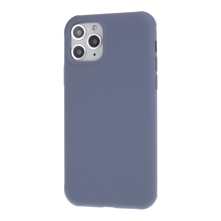 Coperchio di Silicone Liquido di Divi -shock -afroud Con Protezione a Schermo di Vetro Temperato Per Iphone 11 Pro 5,8 Pollici - Viola-3