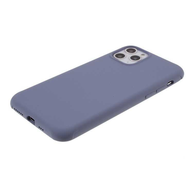 Coperchio di Silicone Liquido di Divi -shock -afroud Con Protezione a Schermo di Vetro Temperato Per Iphone 11 Pro 5,8 Pollici - Viola-5