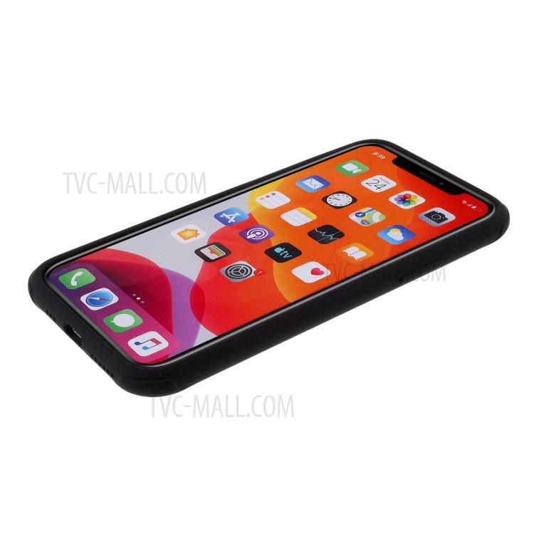 DIVI Shockproof Liquid Silicone Case for iPhone 11 Pro 5.8 inch - Black-7