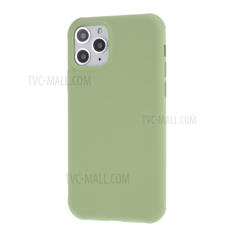 DIVI Shockproof Liquid Silicone Case for iPhone 11 Pro 5.8 inch - Light Green-2
