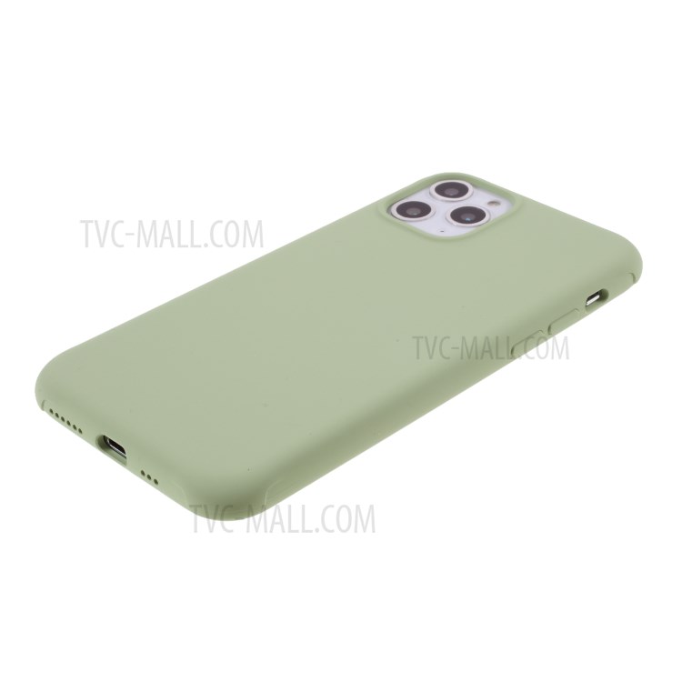 DIVI Shockproof Liquid Silicone Case for iPhone 11 Pro 5.8 inch - Light Green-4