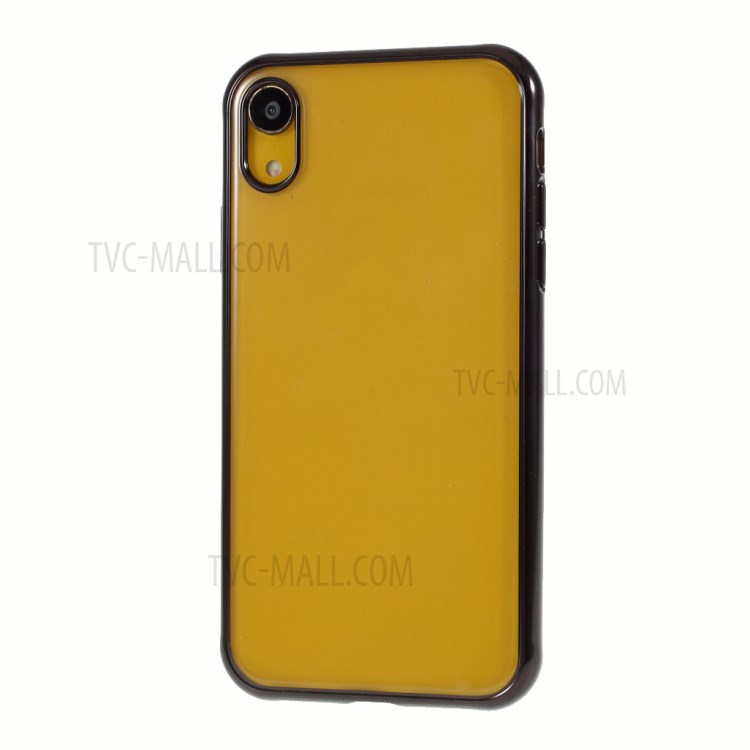 DIVI Shockproof Electroplating TPU Case for iPhone XR 6.1 inch - Black-2