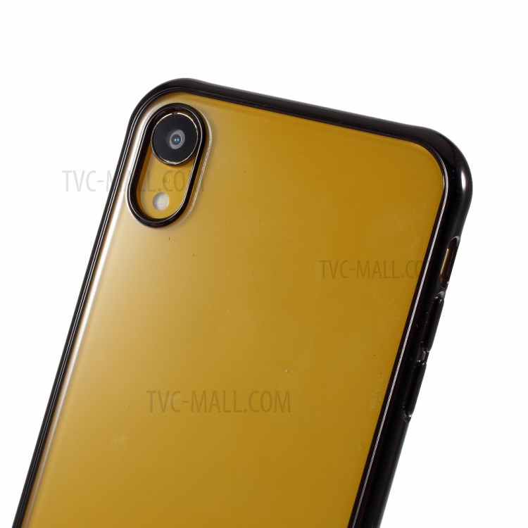 DIVI Shockproof Electroplating TPU Case for iPhone XR 6.1 inch - Black-4