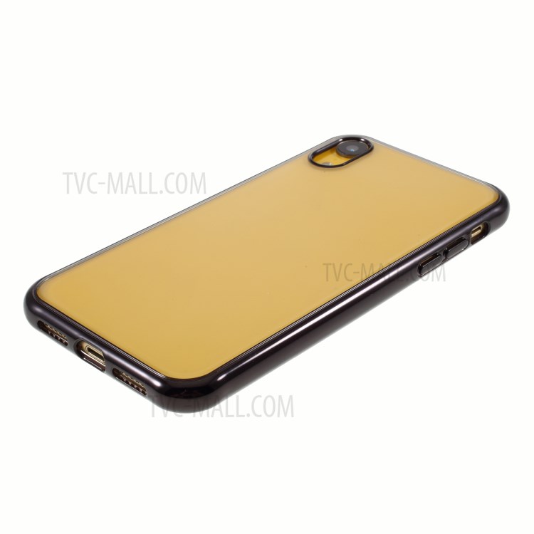 DIVI Shockproof Electroplating TPU Case for iPhone XR 6.1 inch - Black-5