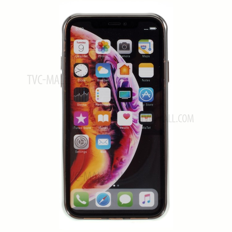 DIVI Shockproof Electroplating TPU Case for iPhone XR 6.1 inch - Silver-3