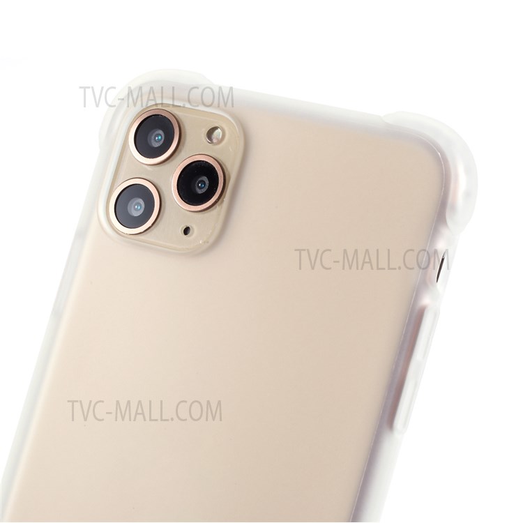 DIVI Air Cushion Shockproof TPU Shell Case for iPhone 11 Pro Max 6.5 inch - White-4