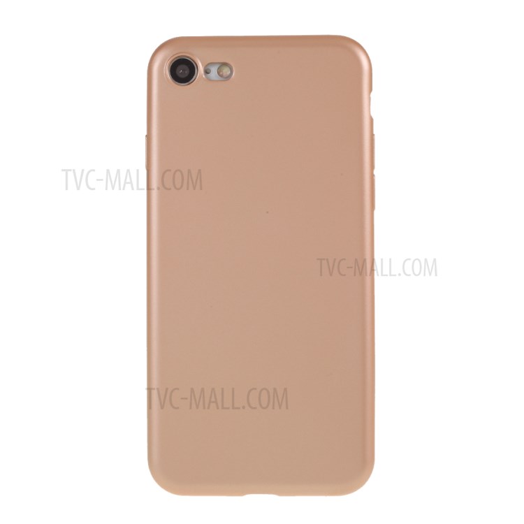DIVI Soft TPU Shell Case for iPhone SE (2nd Generation)/8/7 - Gold-1