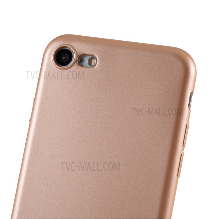 DIVI Soft TPU Shell Case for iPhone SE (2nd Generation)/8/7 - Gold-4