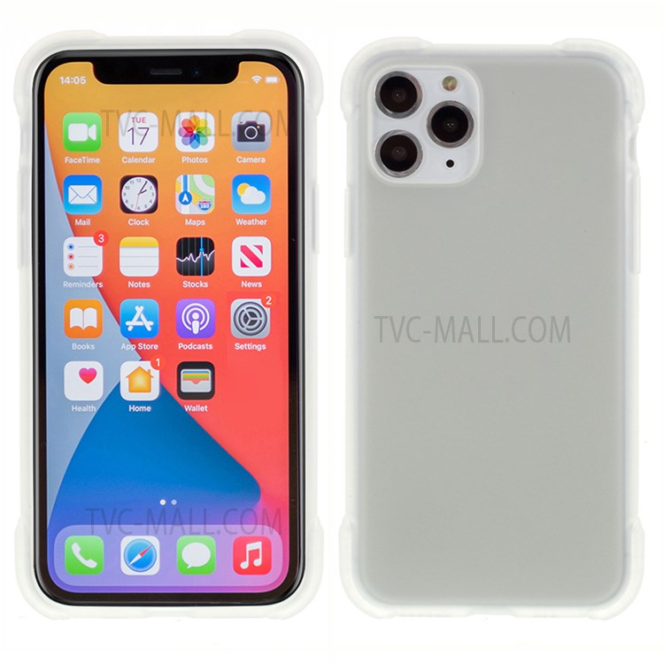DIVI Air Cushion Shockproof TPU Back Case for iPhone 11 Pro 5.8 inch - White-1