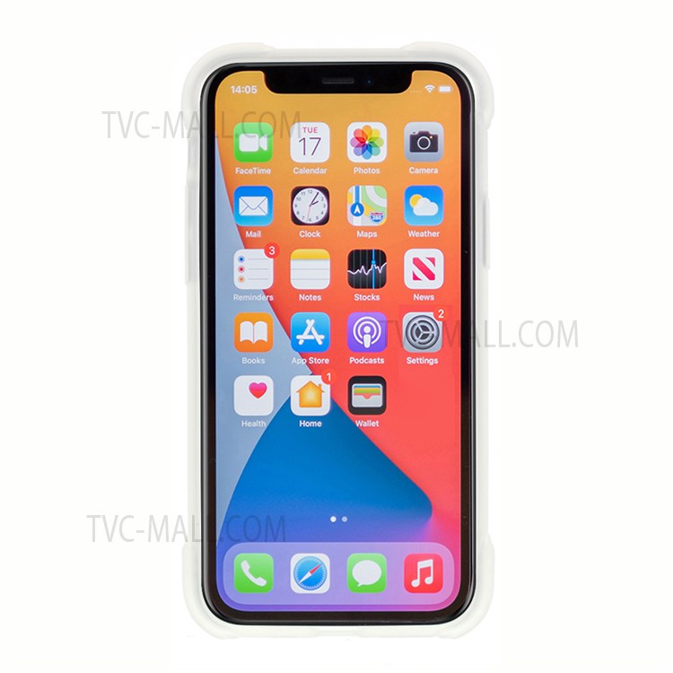 DIVI Air Cushion Shockproof TPU Back Case for iPhone 11 Pro 5.8 inch - White-3