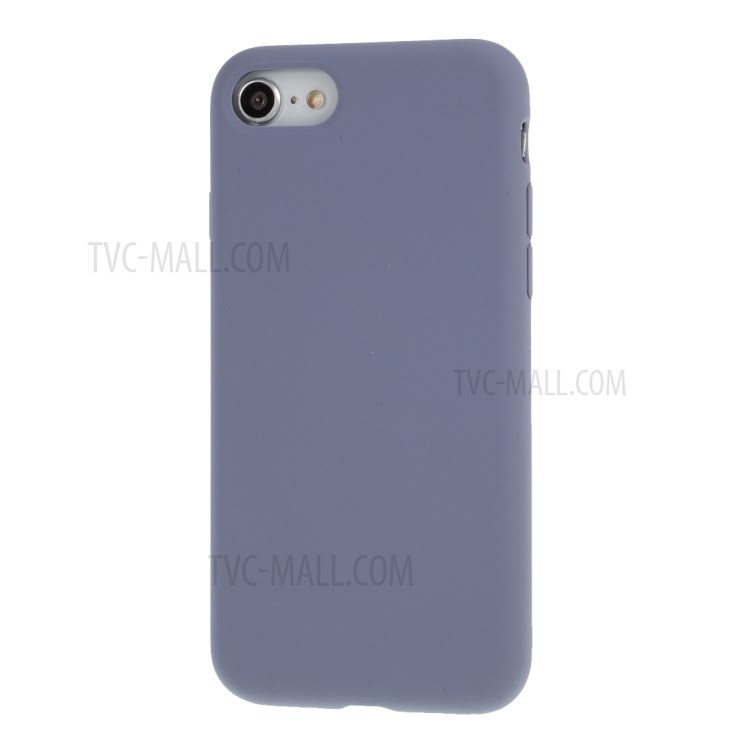 BX Plastic+Silicone+Microfiber Leather Cover for Apple iPhone 8/7/SE (2nd Generation) - Purple-2