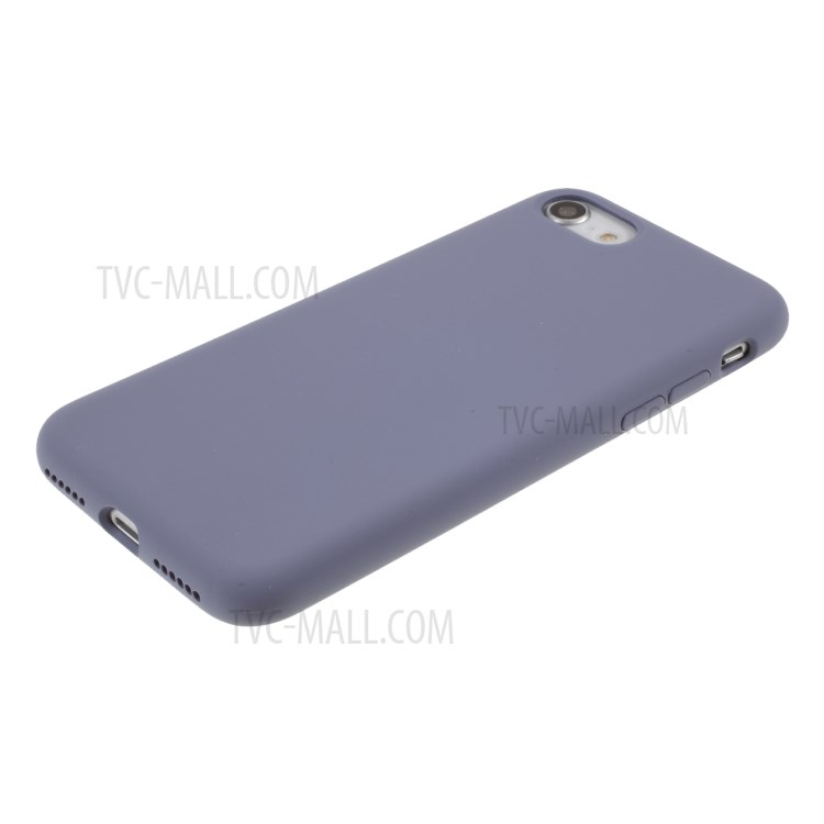 BX Plastic+Silicone+Microfiber Leather Cover for Apple iPhone 8/7/SE (2nd Generation) - Purple-4