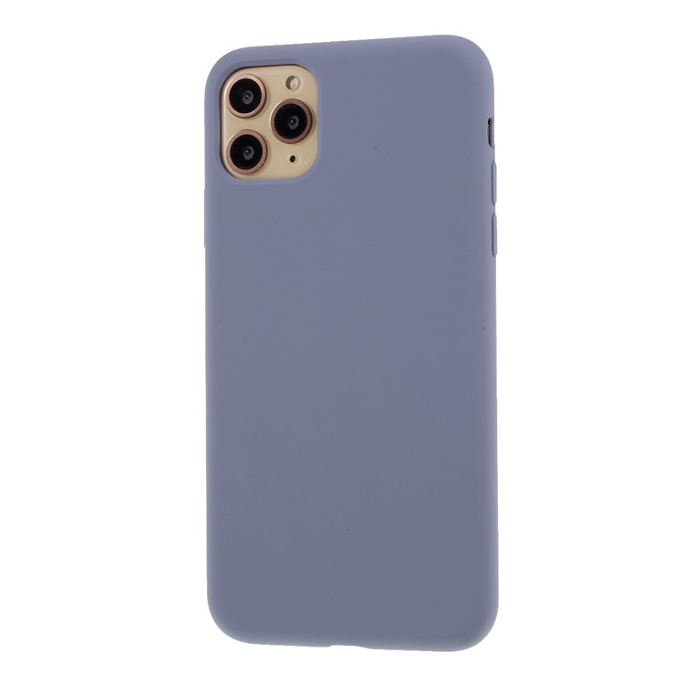 BX Ultra-thin Liquid Silicone Cell Phone Case for iPhone 11 Pro 5.8 inch - Purple-2