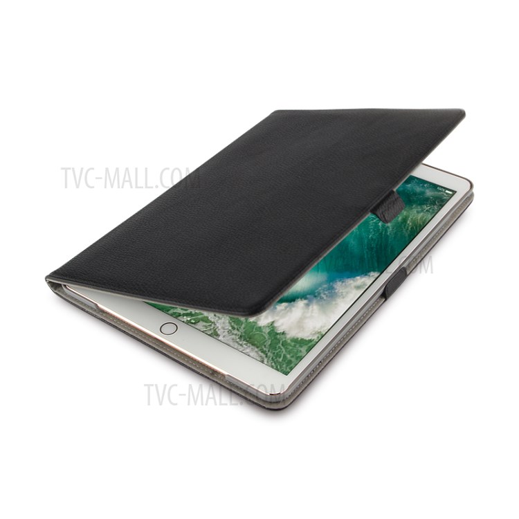 Top Genuine Leather Tablet Cover Case for Apple iPad Pro 10.5-inch (2017)-2