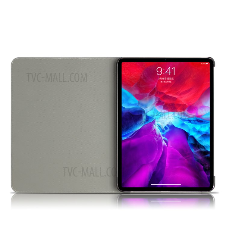 Top Layer Cowhide Leather Stand Case Cover for iPad Pro 11-inch (2020)-10