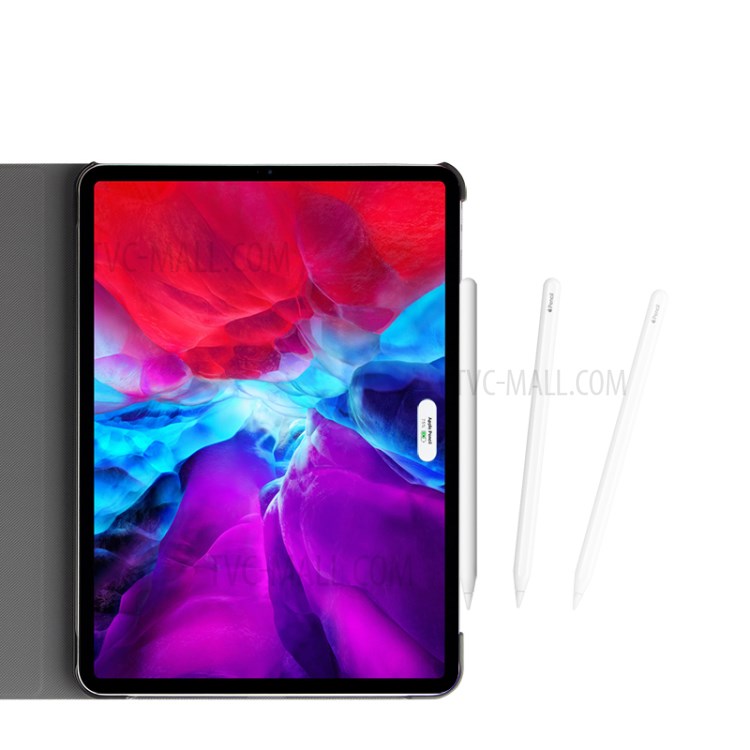 Top Layer Cowhide Leather Stand Case Cover for iPad Pro 11-inch (2020)-11