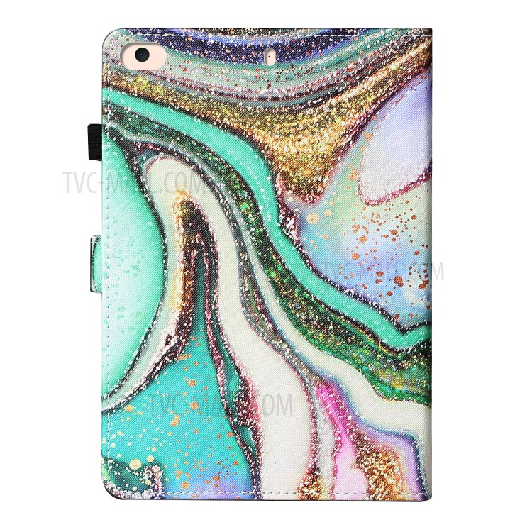 Pattern Printing Card Slots Stand Flip Leather Case for iPad Mini/Mini 2/Mini 3/Mini 4/Mini (2019) 7.9 inch - Glittery Elements-3