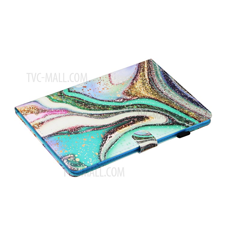 Pattern Printing Card Slots Stand Flip Leather Case for iPad Mini/Mini 2/Mini 3/Mini 4/Mini (2019) 7.9 inch - Glittery Elements-4