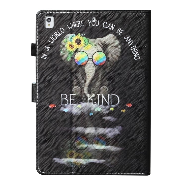 Pattern Printing Card Slots Stand Flip Leather Cover for iPad 10.2 (2019)/Air 10.5 inch (2019)/Pro 10.5-inch (2017) - Elephant-3