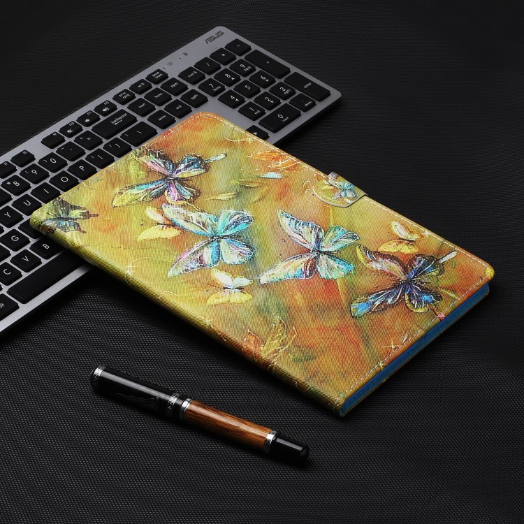 Musterdruckkartensteckplätze Stehen Flip Lederschutzhülle Für IPAD Pro 11-Zoll (2020) / (2018) - Schmetterling-6