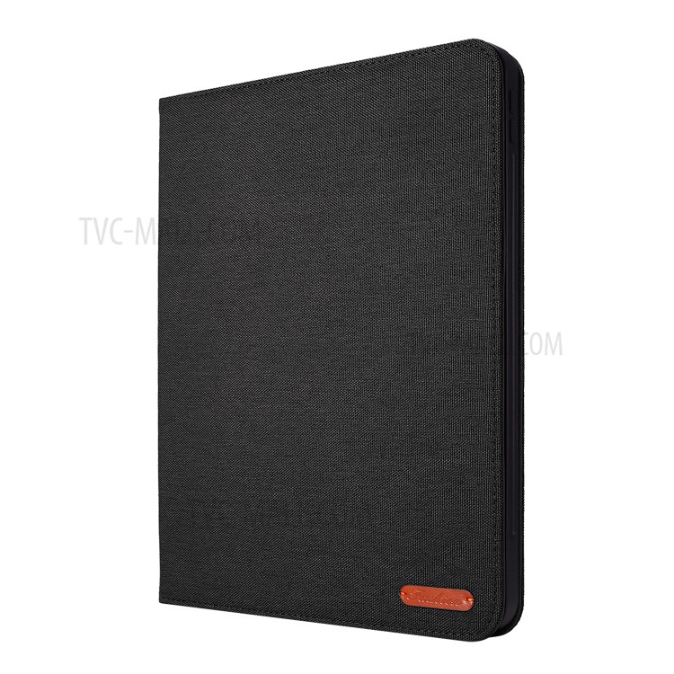 Cloth Texture Card Slots Stand Leather Cover for iPad Pro 11-inch (2020)/(2018) - Black-6