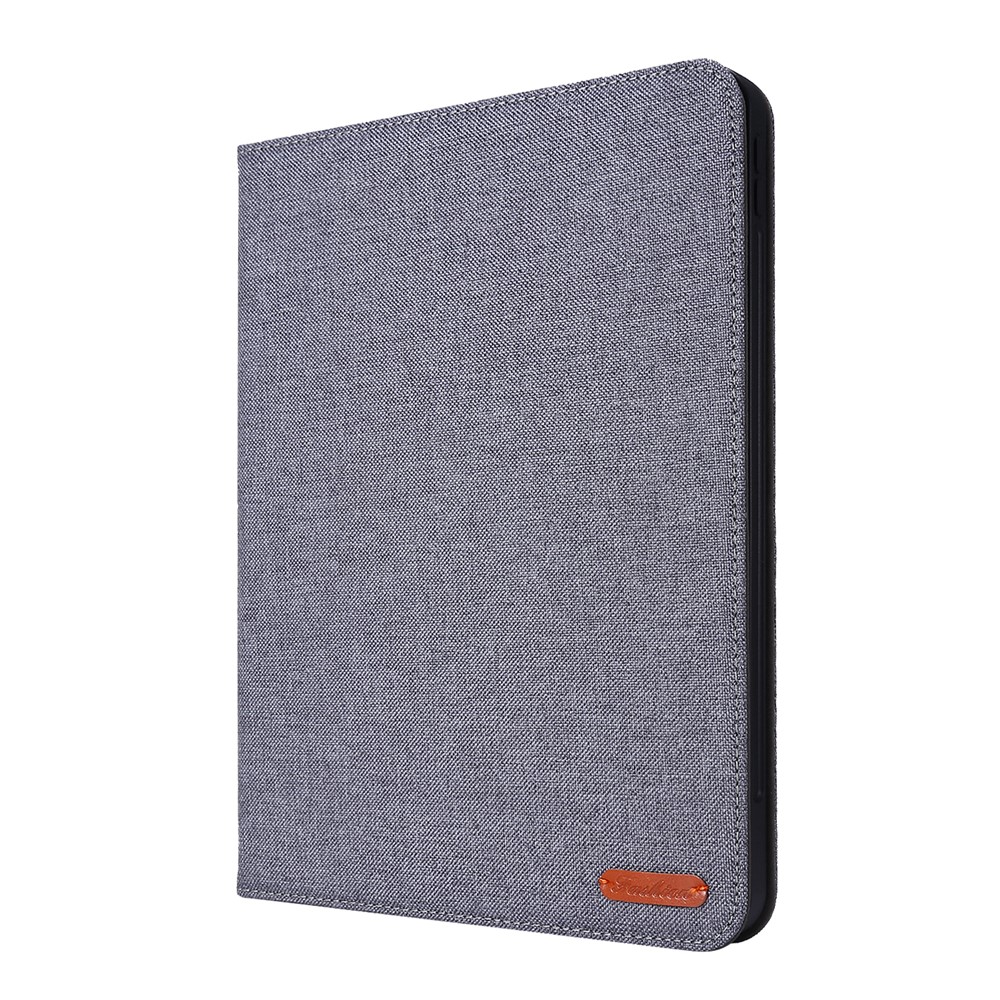 Cloth Texture Card Slots Stand Leather Cover for iPad Pro 11-inch (2020)/(2018) - Grey-3