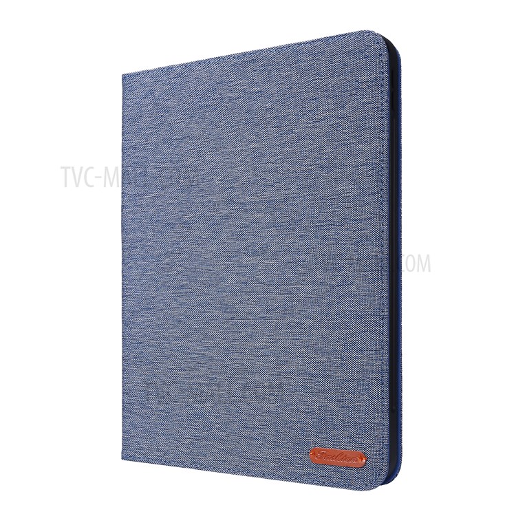 Cloth Texture Card Slots Stand Leather Cover for iPad Pro 11-inch (2020)/(2018) - Blue-6