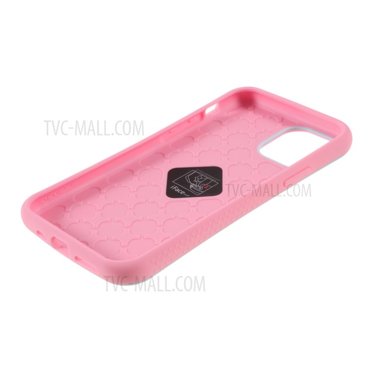 IFACE MALL Macaron Reihe PC + TPU Hybrid-Telefonkasten Für Iphone 11 Pro Max 6,5 Zoll - Blau Rosa-7