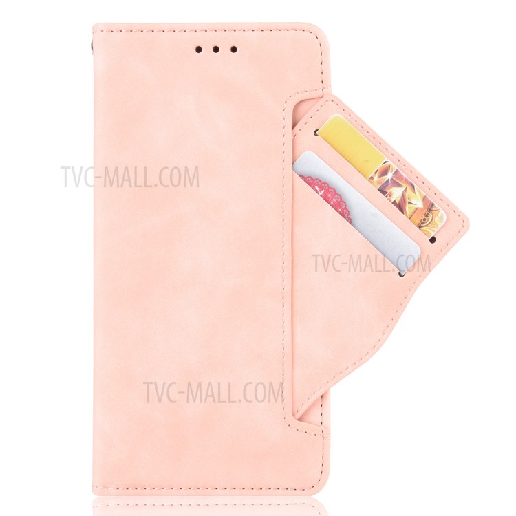 Wallet Leather Phone Case with Multiple Card Slots for Apple iPod Touch 5/Touch 6/Touch 7 - Rose Gold-3