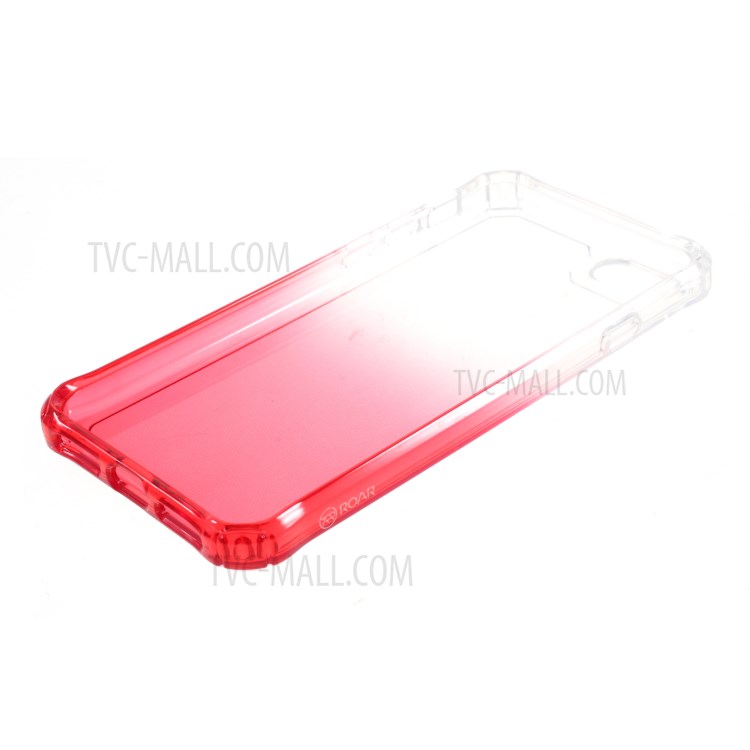 ROAR Gradient Color Anti-drop TPU Protector Case for iPhone SE (2nd Generation)/8/7 - Red-5