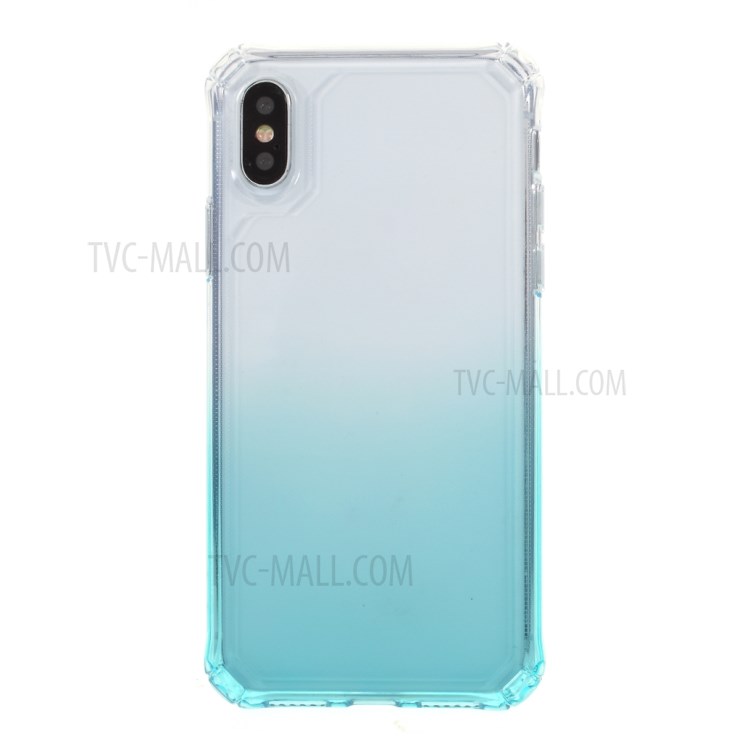ROAR Gradient Color Shockproof TPU Protective Shell for Phone XS 5.8 inch - Blue-1