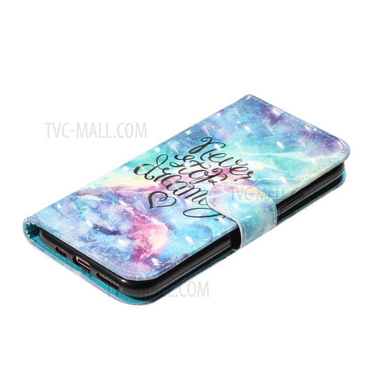 Light Spot Decor Embossed Leather Wallet Phone Case for Apple iPhone 11 Pro 5.8 inch - New Style-5