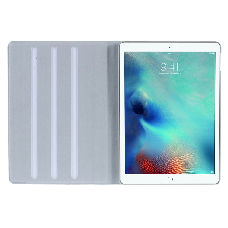DOORMOON Flip Stand Genuine Leather Smart Cover for iPad Pro 9.7 inch - White-4